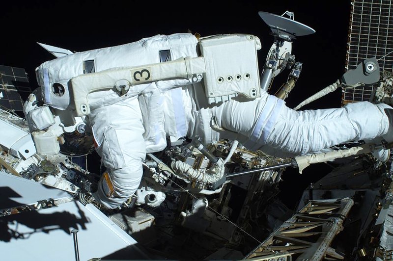 Extravehicular Activity space suit training 